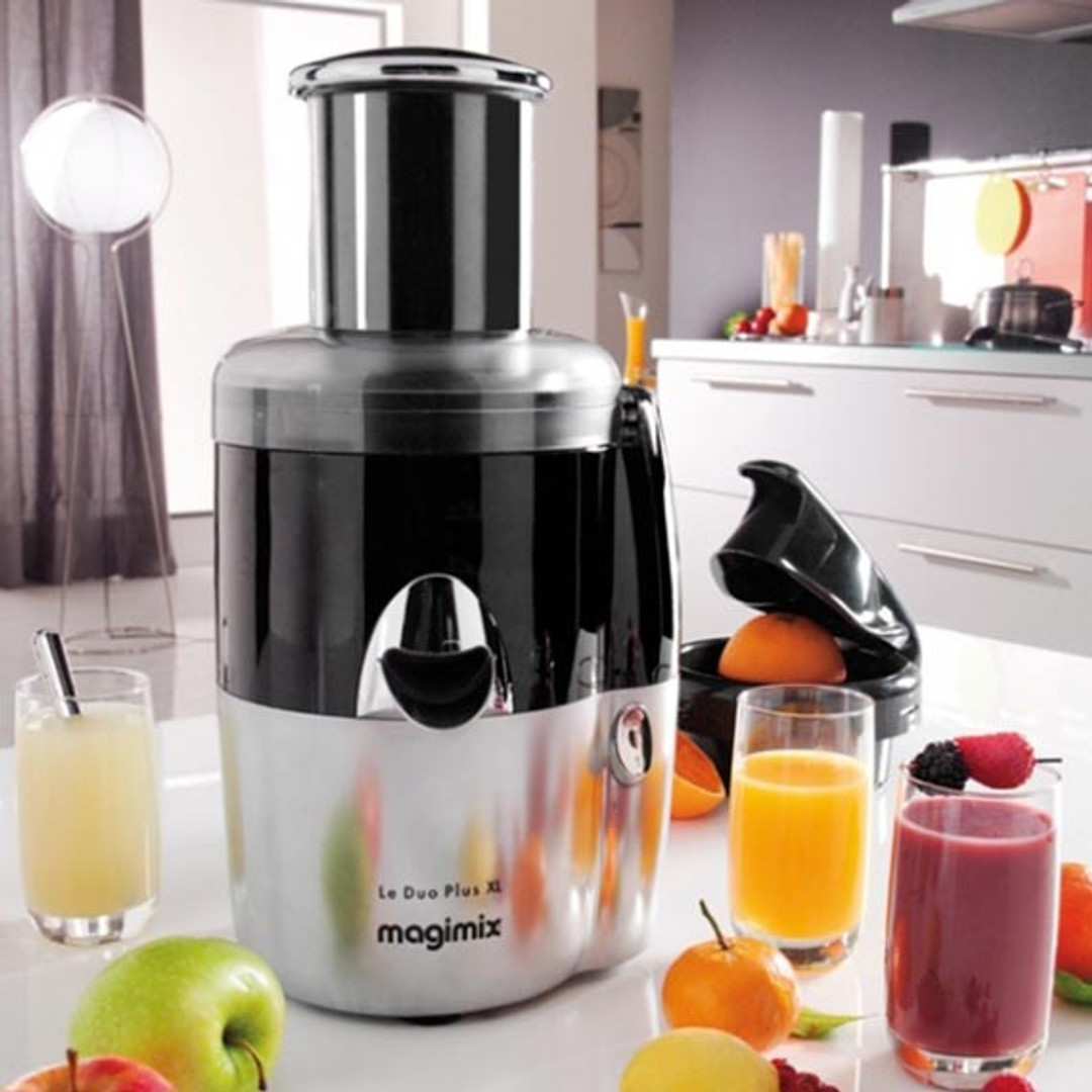 Magimix le Duo Plus XL Centrifugal Juicer in Satin Energise Your Life