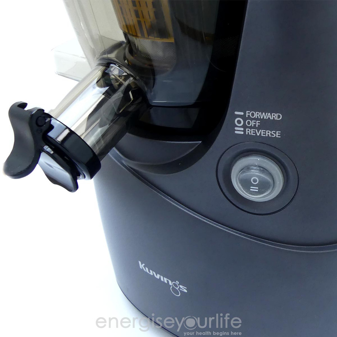 Kuvings B8200 Slow Juicer in Gunmetal with Accessory Pack Energise Your Life