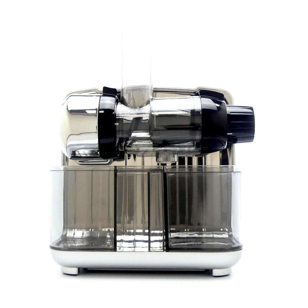 Omega Juice Cube Horizontal Slow Juicer in Silver | Energise Your Life