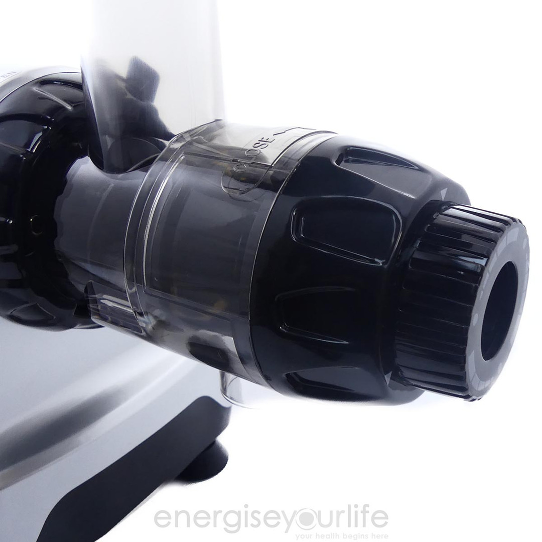 Omega CNC80HD Horizontal Slow Juicer in Silver Energise Your Life