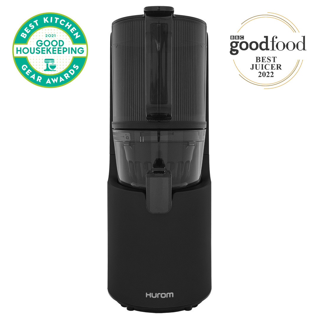 Hurom H200 Self-Feeding Slow Juicer in Black | Energise Your Life