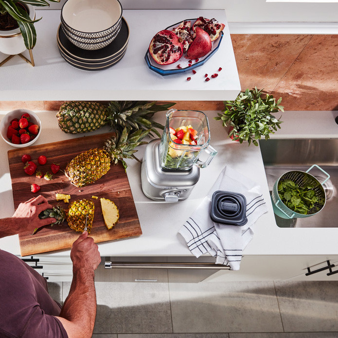 KitchenAid Artisan K400 Blender in Medallion Silver Energise Your Life