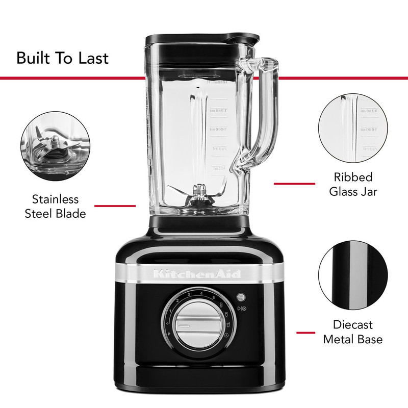 KitchenAid Artisan K400 Blender in Onyx Black Energise Your Life