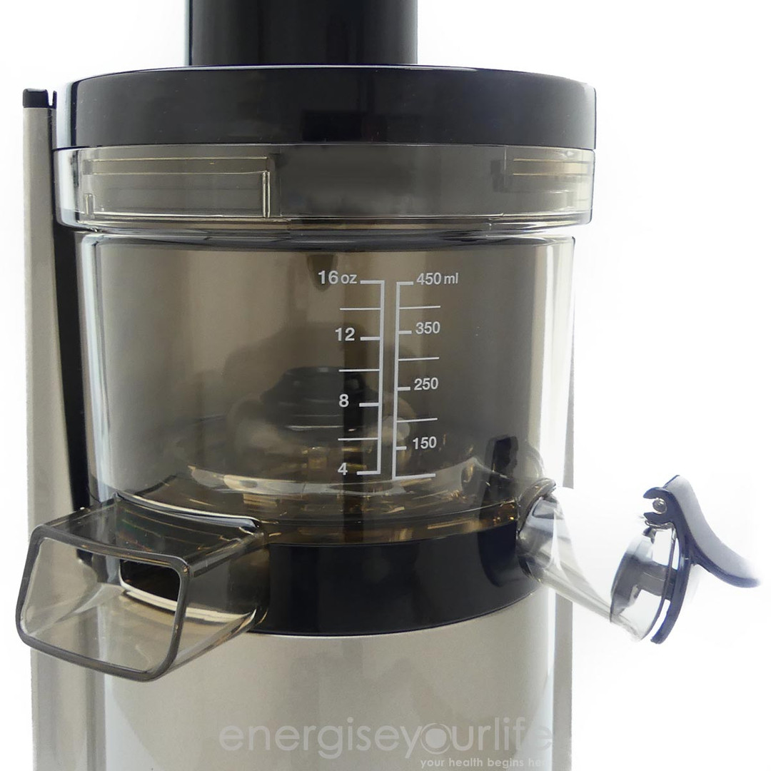 Omega VSJ843RS Slow Juicer in Silver Energise Your Life