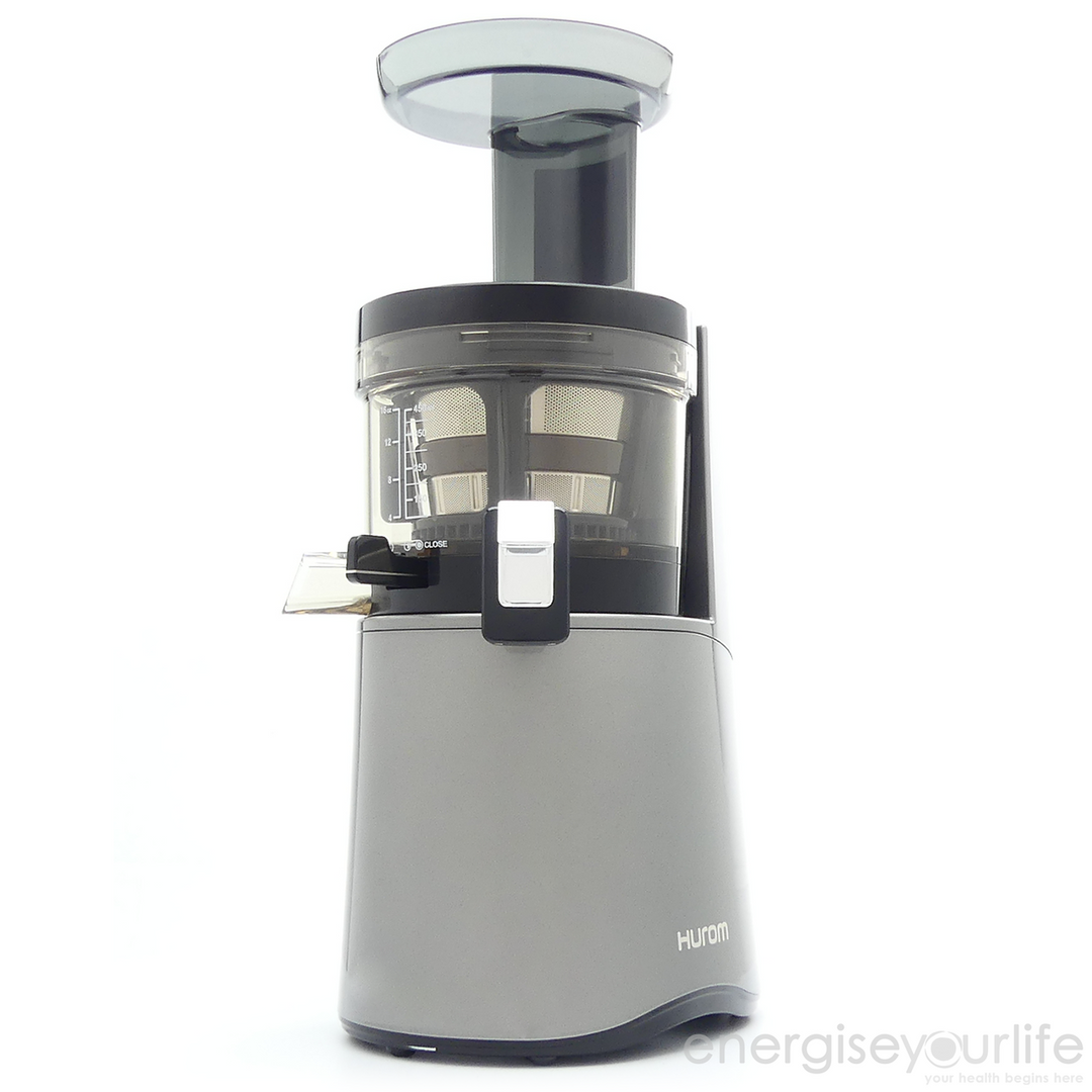 Hurom HAA Alpha Vertical Slow Juicer in Silver Energise Your Life