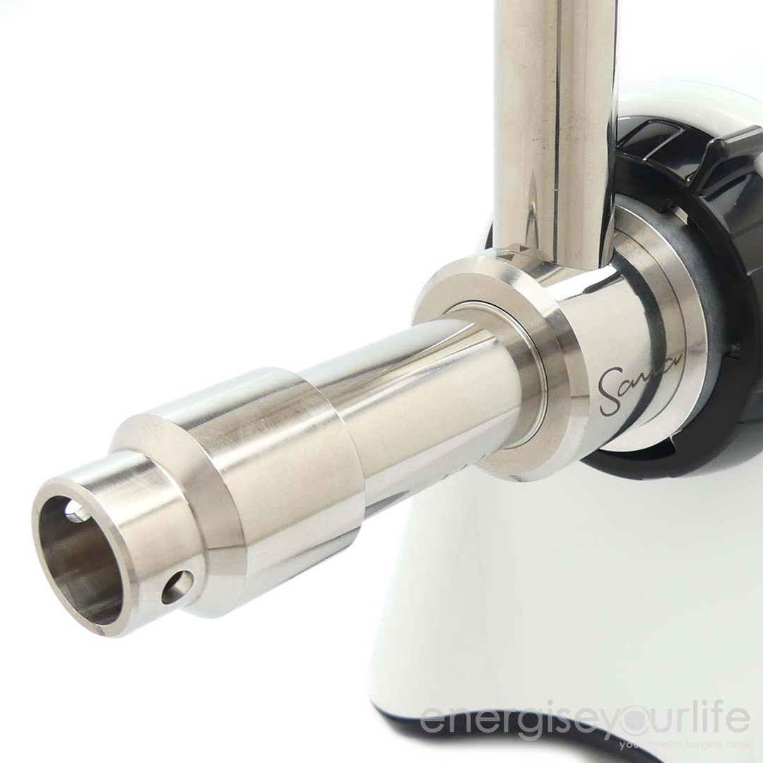 Omega Sana 707 Slow Juicer in White with Oil Extractor Energise Your Life