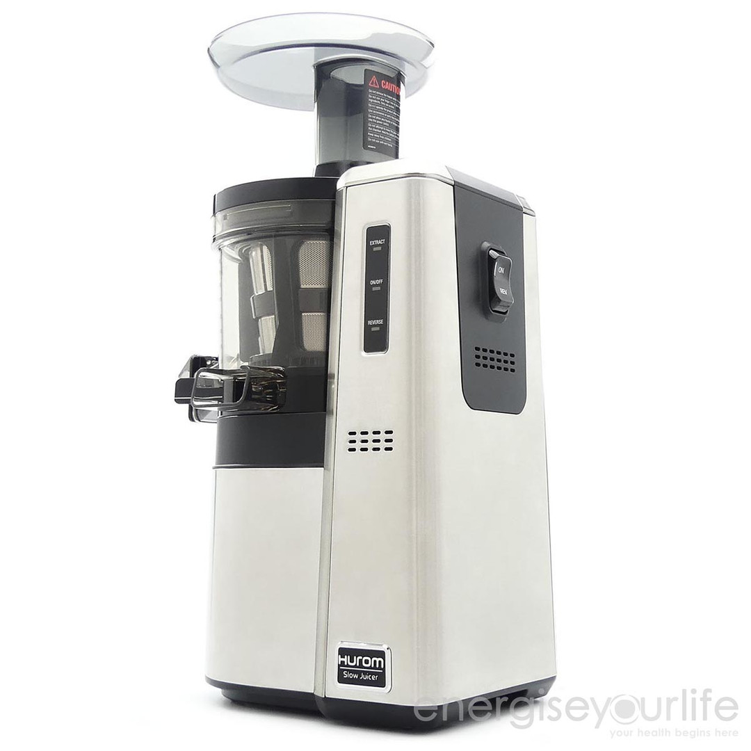 Hurom HW Commercial Slow Juicer in Stainless Steel Energise Your Life