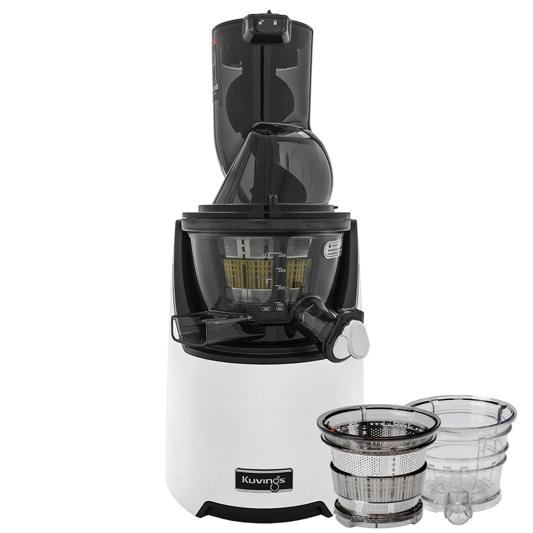 Kuvings EVO820 Slow Juicer with Accessory Pack in White Energise