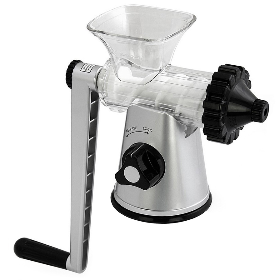 Lexen Healthy Manual Juicer in Silver Energise Your Life