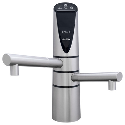 AlkaViva Delphi H2 Under Sink Water Ionizer in Brushed Nickel