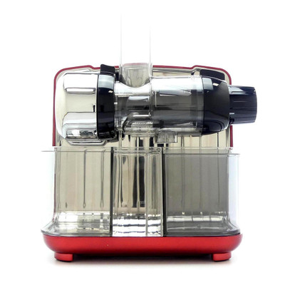 Omega Juice Cube Horizontal Slow Juicer in Red