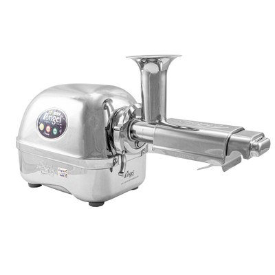 Angel 8500s Twin Gear Slow Juicer in Stainless Steel