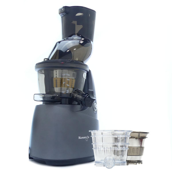 Kuvings B8200 Whole Fruit Juicer in Gunmetal with Accessories