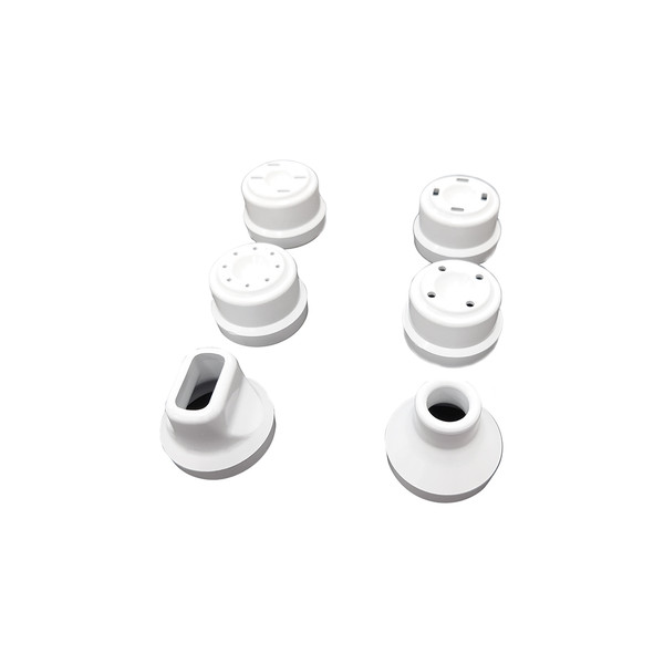 Omega 8004 Nozzle Set in White