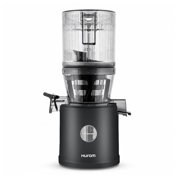 Hurom H80ST Pure Press Self-Feeding Slow Juicer in Matte Black