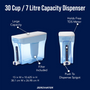 ZeroWater 30-Cup Dispenser in Blue