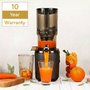 Kuvings AUTO6 Hands-Free Slow Juicer in Gun Metal