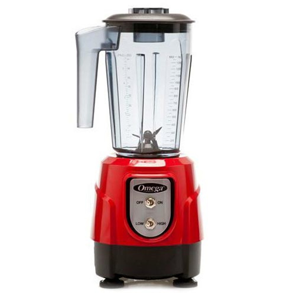 Omega BL330 1HP Blender in Red Energise Your Life