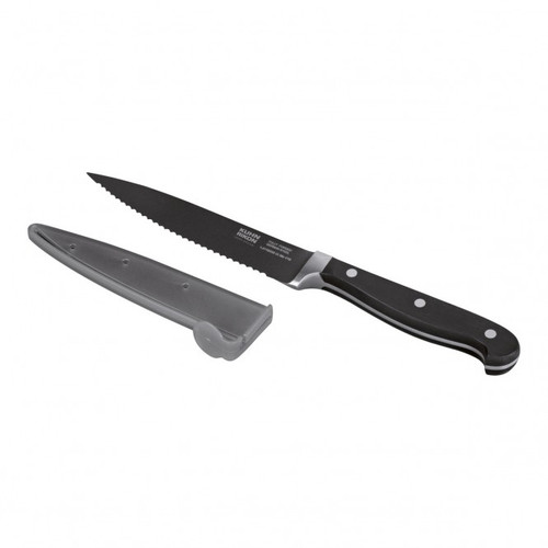 Kuhn Rikon NOIR Serrated Utility Knife Energise Your Life