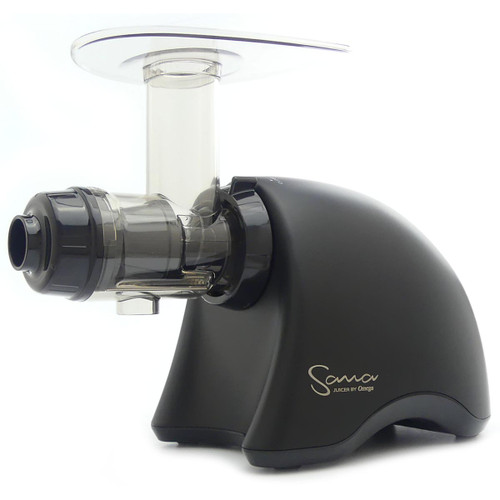 Omega Sana 707 Horizontal Slow Juicer in Black Energise Your Life