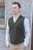Emerald Isle  Wool  Mix Waistcoat from Ireland (Herringbone)
