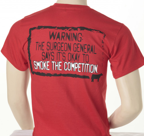 Stickman Surgeon General Warning Tee