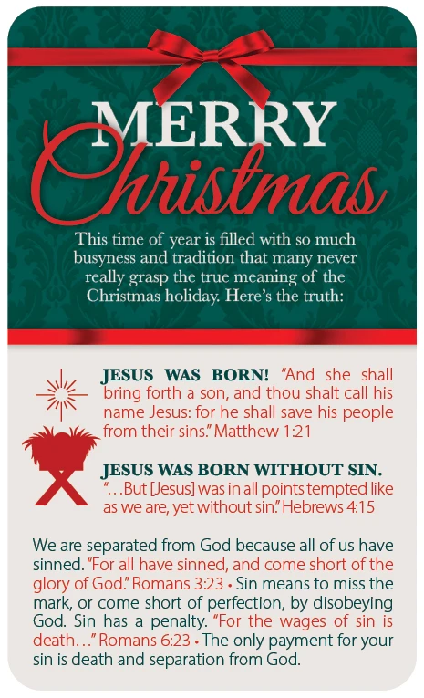 Merry Christmas Manger