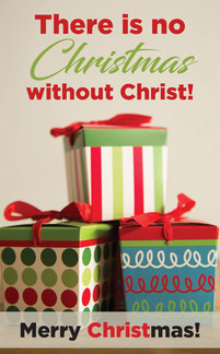 No Christmas Without Christ-Gifts - Gospel Tract Store