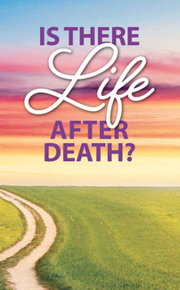 gospel tract, Is There Life After Death? Sunset gospel tract