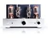 Cayin CS-805A SET Integrated Valve Amplifier in Silver, image of front
