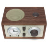 Tivoli Audio Model Three BT in Walnut & Beige