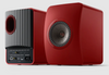 LS50 Wireless II Speakers in Lava Red (pair)