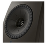 KEF LSX II LT Wireless Bookshelf Speakers in Graphite Gray, tweeter closeup