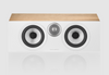 B&W HTM6 S3 Centre Channel Speaker in Oak/White. Front image