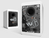 Kanto Audio YU6 Active Speakers in Matte White, back image

