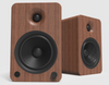 Kanto Audio YU6 Active Speakers in Walnut, front image