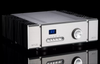 Pass Labs INT-25 Integrated Amplifier in silver, front

