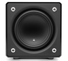 JL Audio E-Sub e110 10-inch Subwoofer in Black Gloss, front no grille

