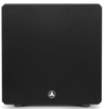 JL Audio E-Sub e112 12-inch Subwoofer in Black Gloss. Front of unit, with grille

