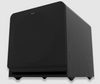 Klipsch RP-1400SW Subwoofer, angled with grille
