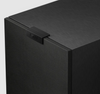 KEF Q3 Meta 2-Way Bookshelf Speakers, pair in Satin Black, with grille