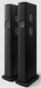 KEF LS60 Wireless Floorstanding Speakers Speakers in Carbon Black.  Front pair image