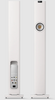 KEF LS60 Wireless Floorstanding Speakers Speakers in Mineral White.  Back and Front