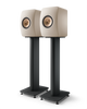 KEF LS50 Meta Passive Speaker pair in Sand Shell, mounted - speaker stands sold separately