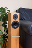 Spendor A2 Floorstanding Speakers, in room image by sofa

