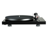 ProJect DebutCarbon Classic Turntable with Ortofon 2M Red cartridge in black, front