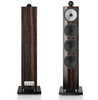 Bowers and Wilkins  702 S3 Signature Floorstanding Speakers in Datuk Gloss  Front image shows pair, back of speaker and front of speaker without grille