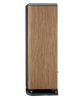 Focal Aria EVO X N° 4 Floorstanding Speakers, individual speaker in Prime Walnut, profile