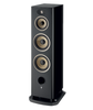 Focal Aria EVO X N° 4 Floorstanding Speakers, individual speaker without grille in High Gloss Black