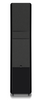 SVS Ultra Evolution Pinnacle Floorstanding Speaker, in Piano Black Gloss, individual with grille